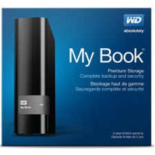 WD 4TB My Book Hard drive encrypted WDBBGB0040HBK-EESN - 4 TB - external ( desktop ) - USB 3.0 - 256-bit AES - black